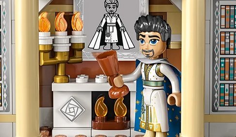 LEGO® Disney Princess™ 43224 Das Schloss von König Magnifico
