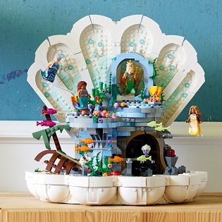 LEGO® Disney Princess™ 43225 Die königliche Muschel der kleinen Meerjungfrau