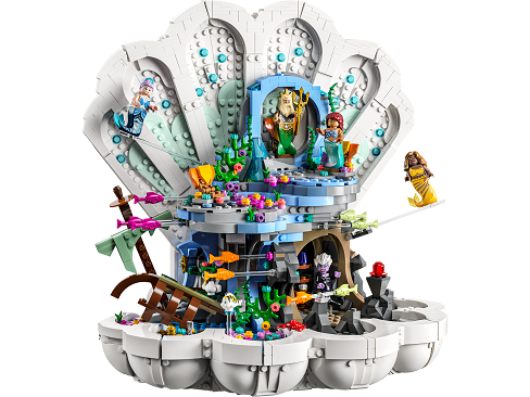 LEGO® Disney Princess™ 43225 Die königliche Muschel der kleinen Meerjungfrau