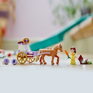 LEGO® Disney Princess™ 43233 Bella a rozprávkový kočiar s koníkom