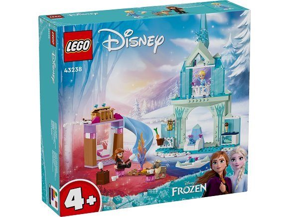 LEGO Disney Princess 43238 Elsa a hrad z Ľadového kráľovstva