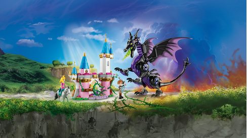 Stavebnica LEGO® Disney Princess™ 43240 Zloriana v dračej podobe