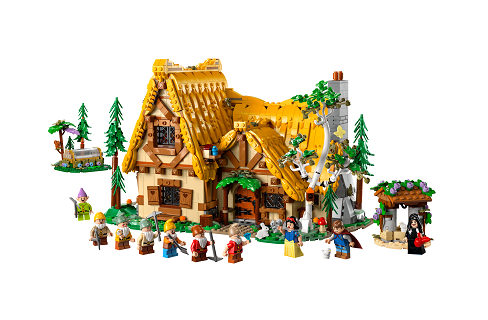 LEGO® Disney Princess™ 43242 Schneewittchen und die sieben Zwerge - Häuschen