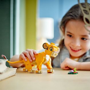 LEGO stavebnica Disney 43243 Levíča Simba z Levieho kráľa