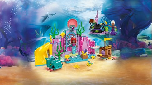 LEGO® Disney Princess™ 43254 Ariel a jej krištáľová jaskyňa
