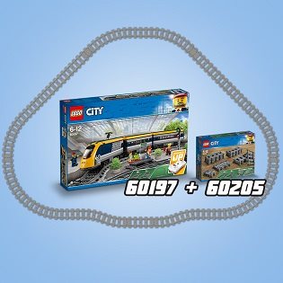 LEGO stavebnica City 60205 Koľaje