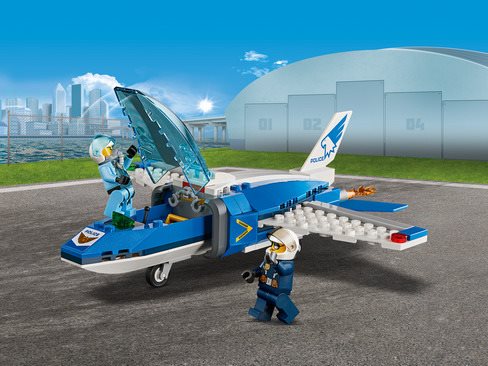 Lego Stadt 60208 Zatčení zloděje s padákem Lego Stadt 60208 Zatčení zloděje s padákem