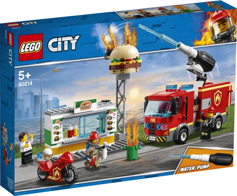 LEGO City 60214 Burger Bar Fire Rescue LEGO City 60214 Záchrana burgrárny