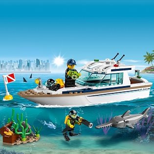 LEGO City Diving yacht