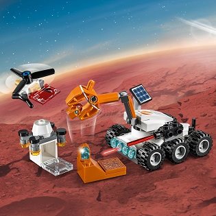 LEGO City Space Port Shuttle zkoumající Mars