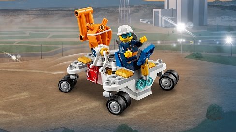 LEGO City Space Port Start versmírné rakety