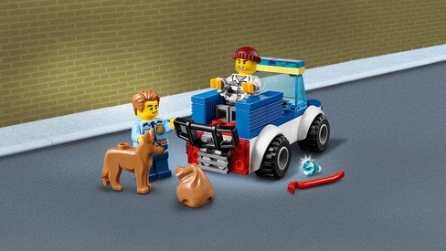 LEGO City Police 60241 Police Dog Unit LEGO City Police 60241 Jednotka s policejním psem