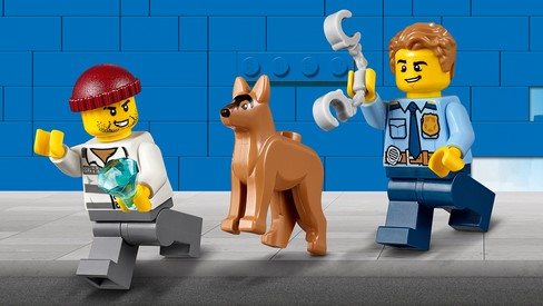 LEGO City Police 60241 Police Dog Unit LEGO City Police 60241 Jednotka s policejním psem