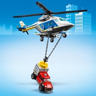 LEGO City Police 60243 Pronásledování s policejní helikoptérou