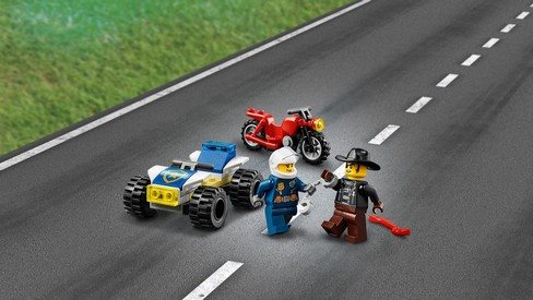 LEGO City Police 60243 Pronásledování s policejní helikoptérou