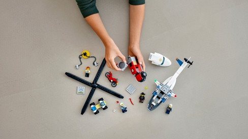 LEGO City Police 60243 Pronásledování s policejní helikoptérou