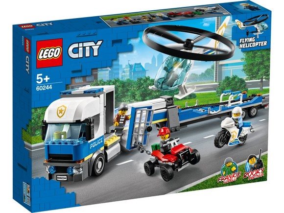LEGO City Police 60244 Police Helicopter Transport LEGO City Police 60244 Police Helicopter Transport