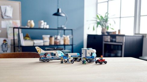 LEGO City Police 60244 Police Helicopter Transport LEGO City Police 60244 Police Helicopter Transport