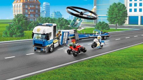 LEGO City Police 60244 Police Helicopter Transport LEGO City Police 60244 Police Helicopter Transport