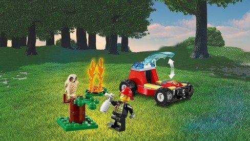 LEGO City Fire 60247 Lesní požár