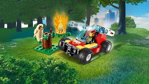 LEGO City Fire 60247 Lesní požár