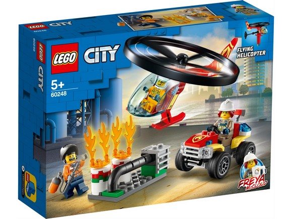LEGO City Fire 60248 Fire Helicopter Response LEGO City Fire 60248 Fire Helicopter Response