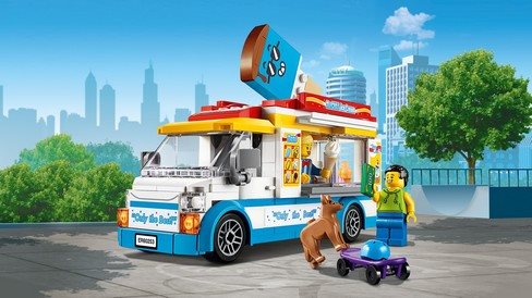 LEGO City Great Vehicles 60253 Ice-Cream Truck LEGO City Great Vehicles 60253 Zmrzlinářské auto