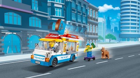 LEGO City Great Vehicles 60253 Ice-Cream Truck LEGO City Great Vehicles 60253 Zmrzlinářské auto