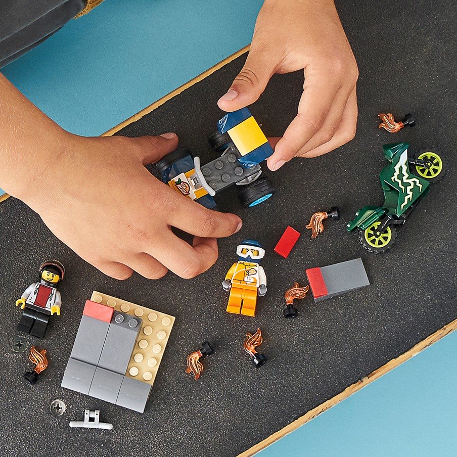 Lego Stadt Nitro Wheels 60255 Tým kaskadérů