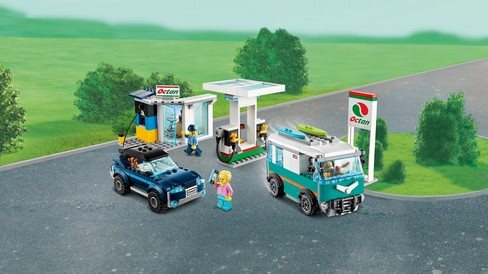 Lego Stadt Nitro Wheels 60257 Benzínová stanice