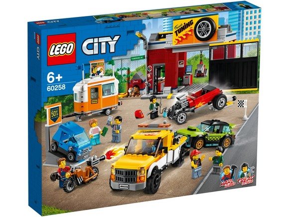 LEGO City Nitro Wheels 60258 Tuning Workshop
