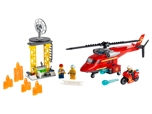 LEGO City 60281 Fire Rescue Helicopter 