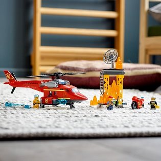 LEGO City 60281 Fire Rescue Helicopter 