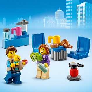 Stavebnica LEGO City 60283 Prázdninový karavan