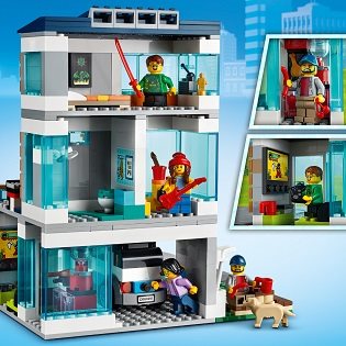 LEGO City 60291 Modern family house