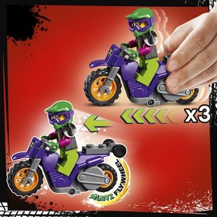LEGO City 60296 Stunt wheelie bike