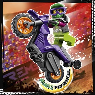 LEGO City 60296 Stunt wheelie bike