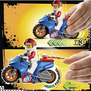 LEGO City 60298 Rocket Stunt Bike
