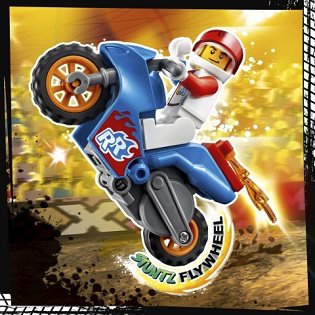 LEGO City 60298 Rocket Stunt Bike