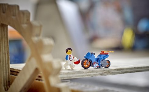 LEGO City 60298 Rocket Stunt Bike