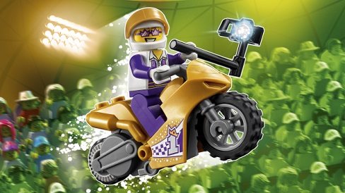 LEGO City 60309 Stunt bike with selfie stick
