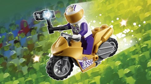 LEGO City 60309 Stunt bike with selfie stick