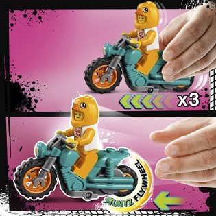 LEGO City 60310 Motorbike Stunt Chicken