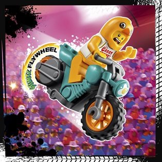 LEGO City 60310 Motorbike Stunt Chicken