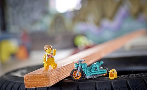 LEGO City 60310 Motorbike Stunt Chicken
