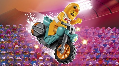 LEGO City 60310 Motorbike Stunt Chicken