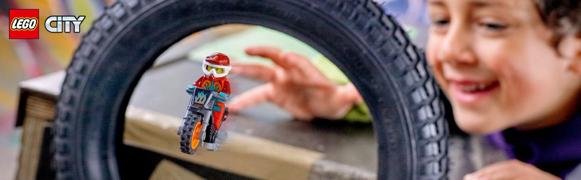 LEGO City 60311 Ohnivá kaskadérská motorka LEGO City 60311 Ohnivá kaskadérská motorka