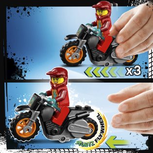 LEGO City 60311 Ohnivá kaskadérská motorka LEGO City 60311 Ohnivá kaskadérská motorka