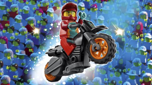 LEGO City 60311 Ohnivá kaskadérská motorka LEGO City 60311 Ohnivá kaskadérská motorka