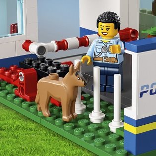 LEGO City 60316 Policajná stanica 